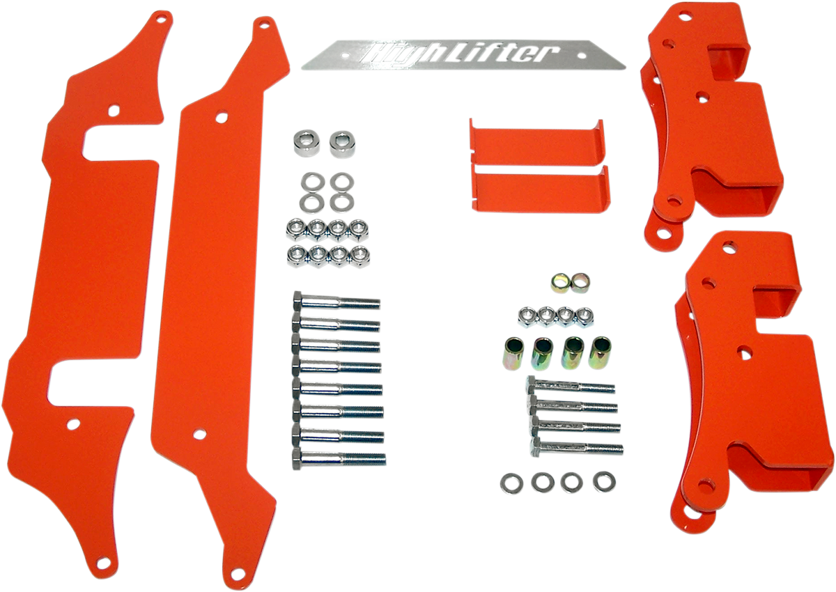 HIGH LIFTER Lift Kit - 3.00"-5.00" - Orange - Front/Back 73-14808