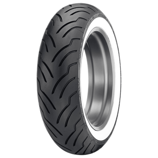 Dunlop American Elite Bias Rear Tire - 180/65B16 M/C 81H TL  - Wide Whitewall