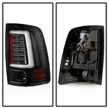 Spyder Dodge Ram 09-18 LED Tail Lights - All Black ALT-YD-DRAM09V2-LED-BKV2 (Incandescent Only) 5085917