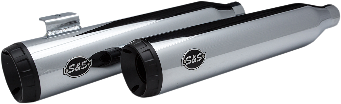 S&S CYCLE Grand National Mufflers - Chrome 550-0723 1801-1277