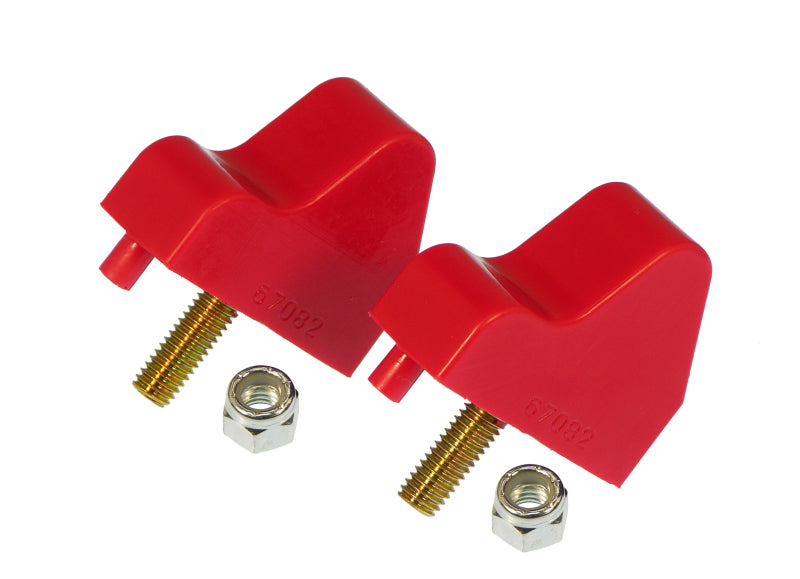 Prothane 70-81 Chevy Camaro Bump Stop Kit - Red 7-1302