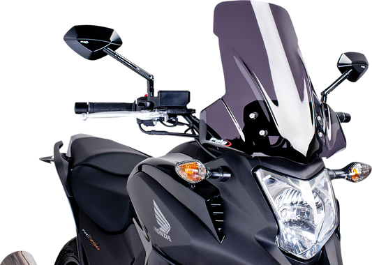 PUIG HI-TECH PARTS Touring Windscreen - Dark Smoke - NC700X 5992F