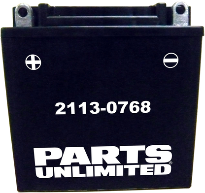 Parts Unlimited Agm Battery - Ytx9abs Ctx9a-Bs