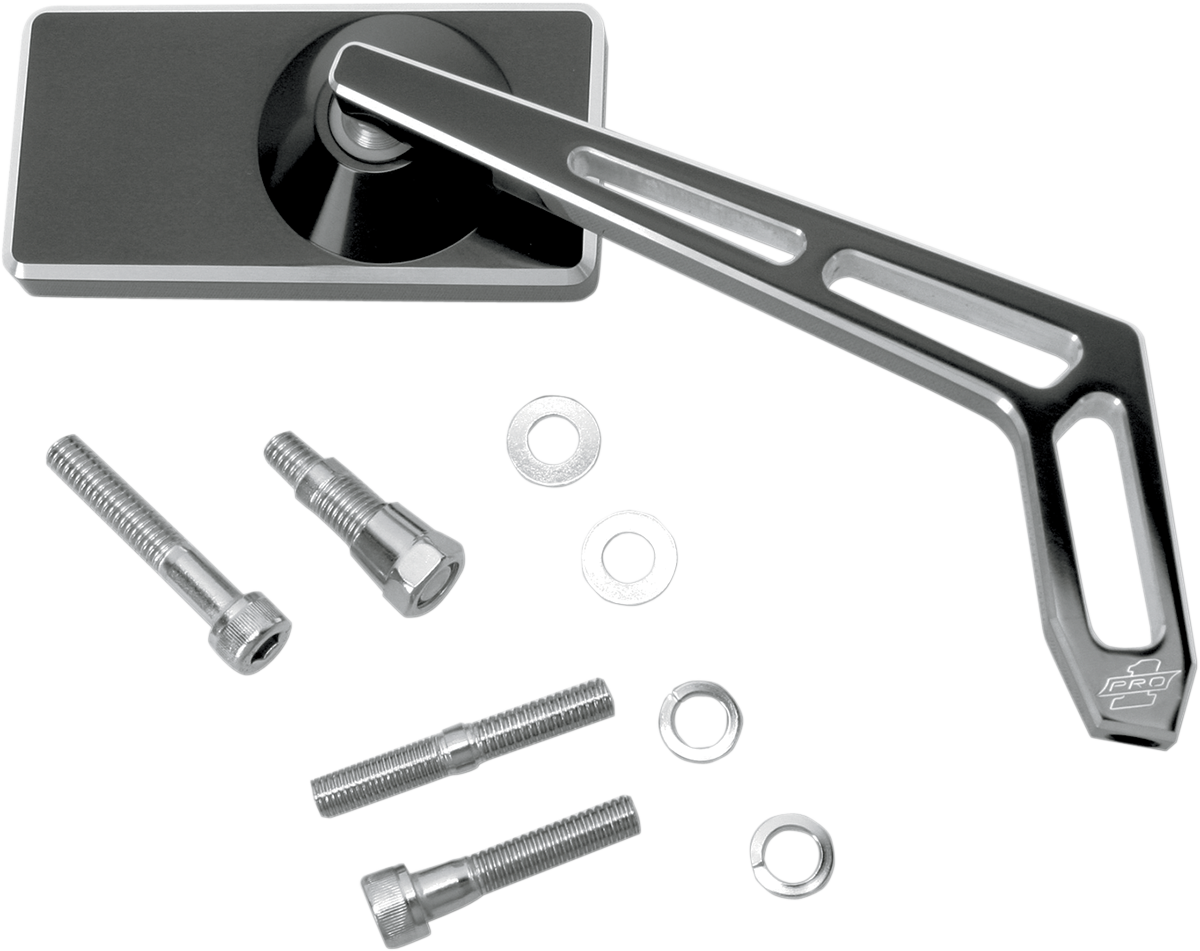 PRO-ONE PERF.MFG. Mirror - Black - Right 102470B