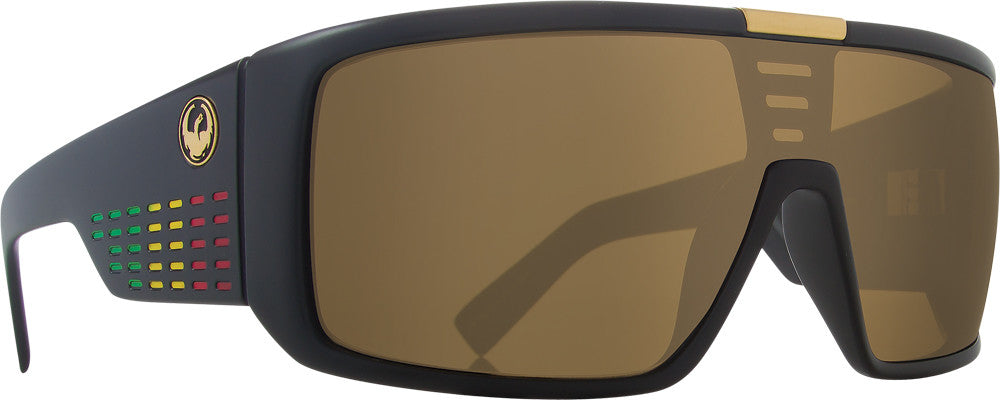 DRAGON Domo Sunglasses Rasta W/Bronze Lens 720-2069