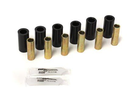 Energy Suspension Cj Sprg Bush/ Frt Or Rr - Black 2.2101G
