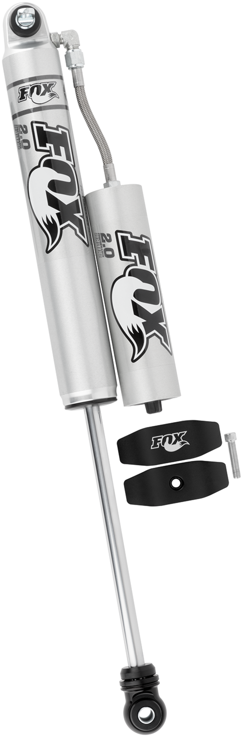 Fox 07+ Jeep JK 2.0 Performance Series 10.1in. Smooth Body Remote Res. Rear Shock / 2.5-4in. Lift 985-24-036