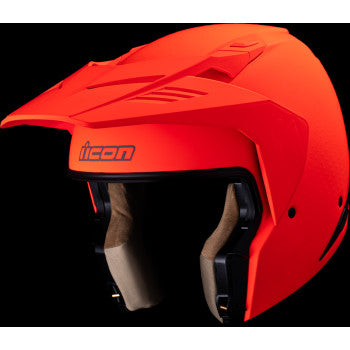 ICON Elsinore™ Helmet - Monotype - Red - Medium 0104-3317