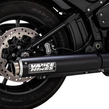 VANCE & HINES Supersport Slip-On Muffler - Black 46746