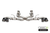 Corsa 20-23 Chevrolet Corvette C8 RWD 3in Xtreme Cat-Back Exhaust w/4.5in Carbon Fiber Polished Tips 21102CF