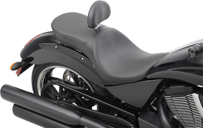 DRAG SPECIALTIES Low Profile Seat - Driver's Backrest - Smooth - Vegas N/F 14-16 GUNNER 0810-1605