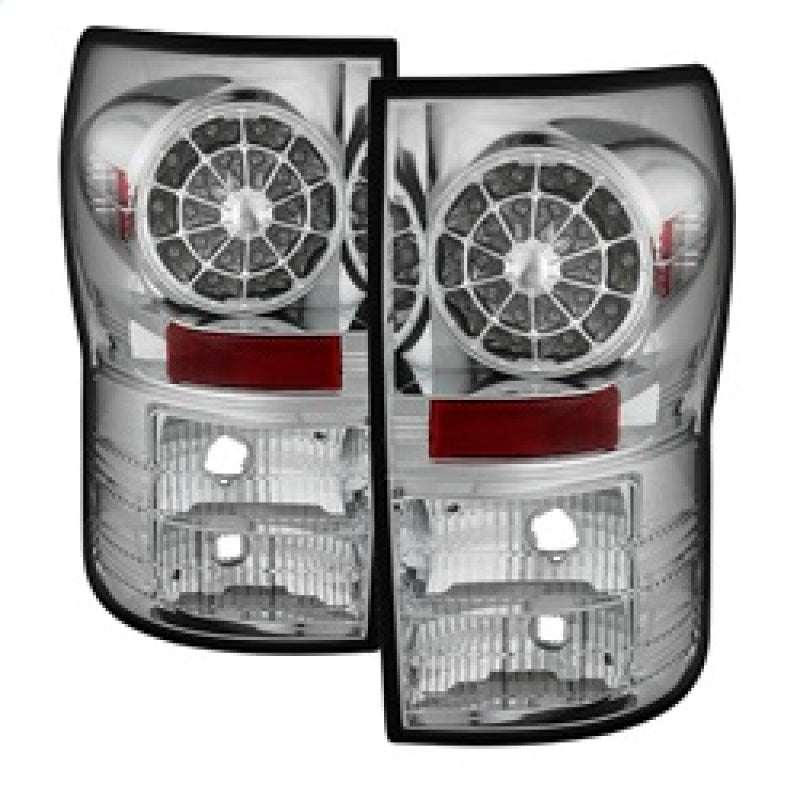Spyder Toyota Tundra 07-13 LED Tail lights Chrome ALT-YD-TTU07-LED-C 5029591