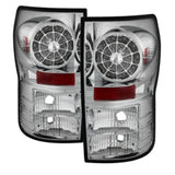 Spyder Toyota Tundra 07-13 LED Tail lights Chrome ALT-YD-TTU07-LED-C 5029591