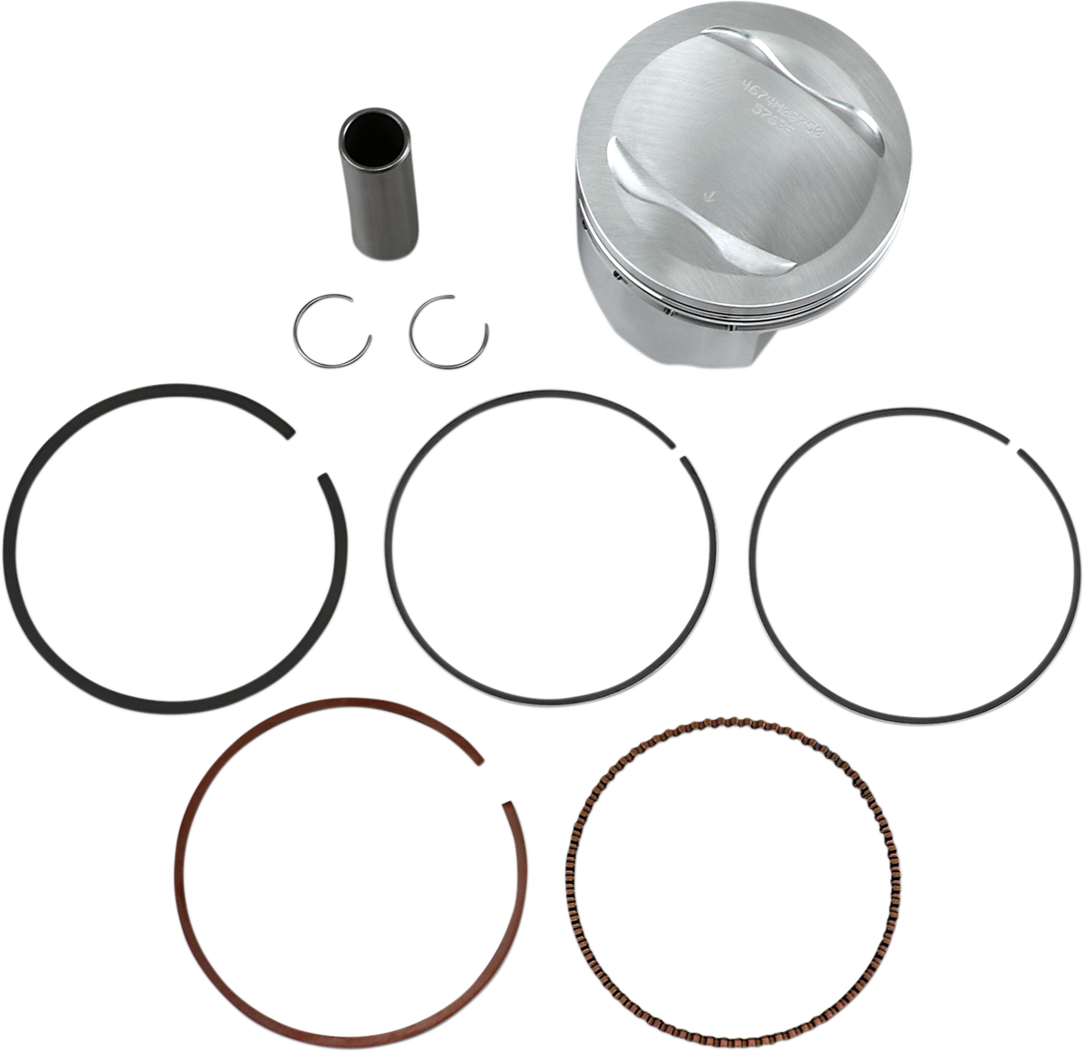 WISECO Piston Kit - +1.00 mm High-Performance 4674M08750