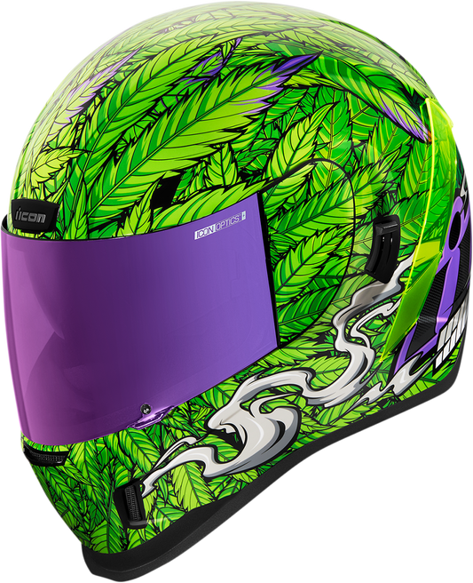 ICON Airform™ Helmet - Ritemind Glow™ - Green - 3XL 0101-14084