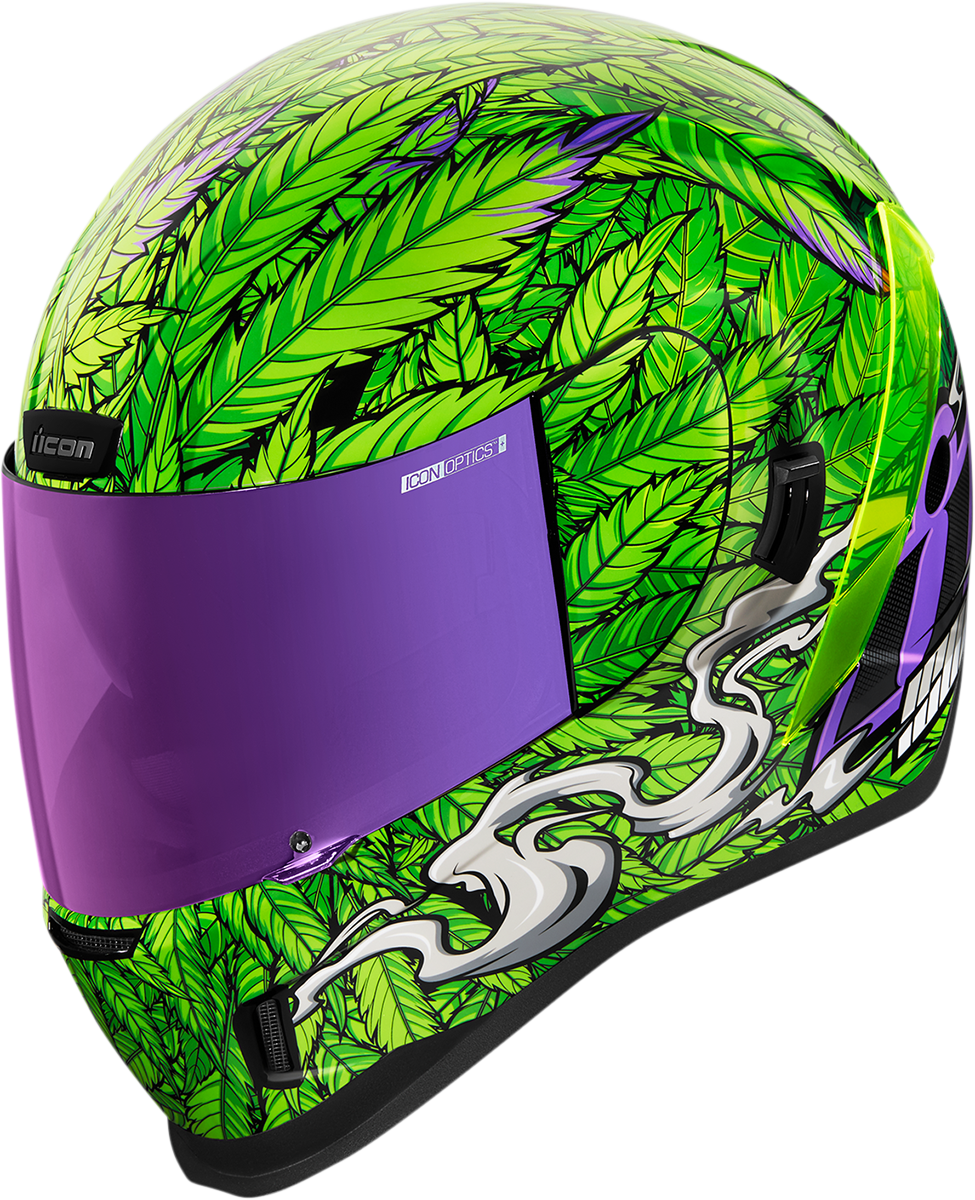 ICON Airform™ Helmet - Ritemind Glow™ - Green - Medium 0101-14080