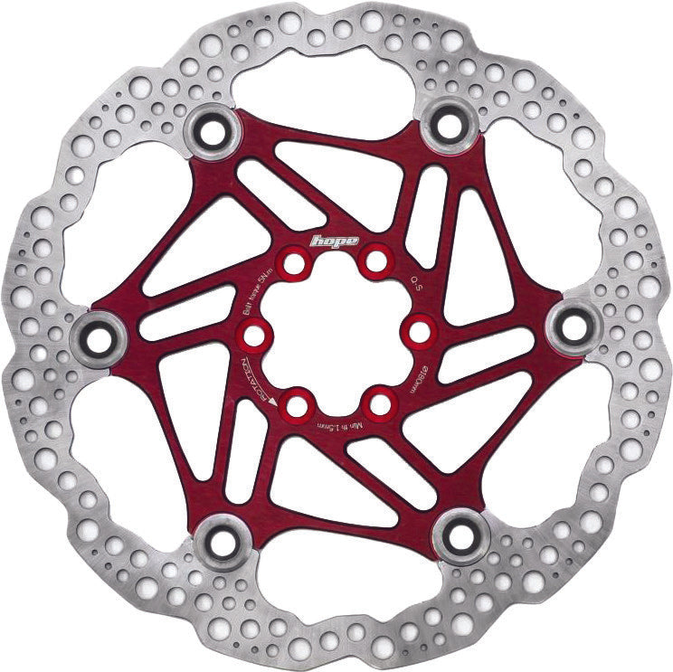 HOPE Hope Floating Rotor 180m M Red HBSP3301806FR