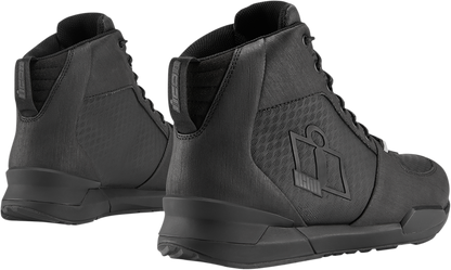 ICON Tarmac Waterproof Boots - Black - Size 14 3403-1064