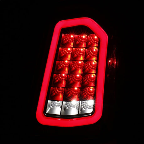 ANZO 11-14 Chrysler 300 LED Taillights Black w/ Sequential 321343