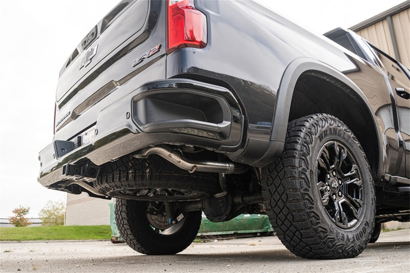 Corsa 22-23 Chevrolet Silverado 1500 Cat-Back Dual Rear Exit with Turn Down Tail Pipes 21239