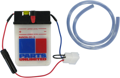 Parts Unlimited Conventional Battery 6n2a2c