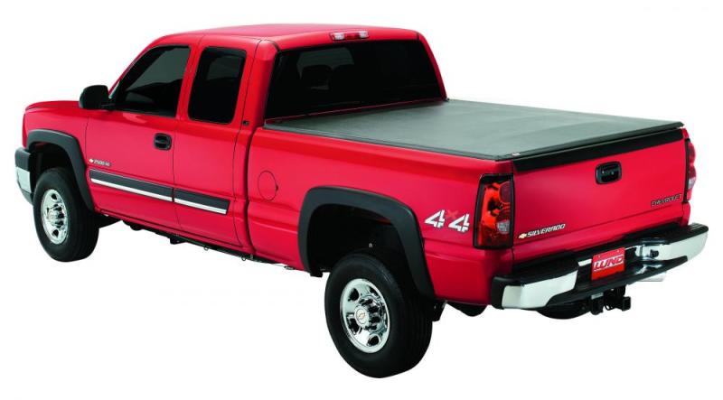 Lund 19-23 RAM 1500 (5.5ft Bed w/o RamBox Cargo Mgmt) Genesis Tri-Fold Tonneau Cover - Black 950165