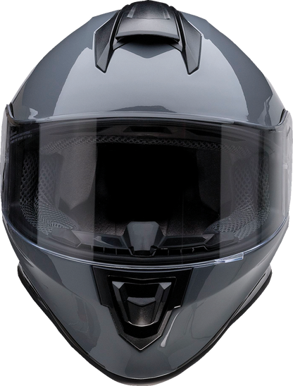 Z1R Youth Warrant Helmet - Kuda - Gloss Gray - Medium 0102-0249