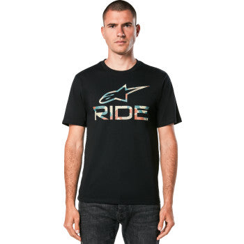 ALPINESTARS Ride 4.0 CSF T-Shirt - Camo Black - 2XL  1214-73114-10-2X