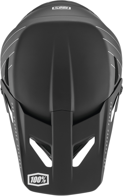 100% Youth Status Helmet - Black - Small 80011-00001