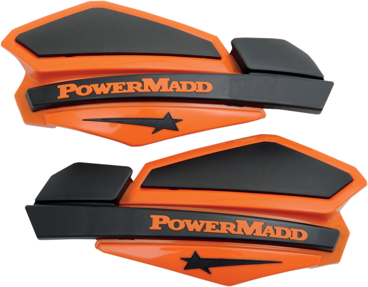 POWERMADD Handguards - Orange/Black 34205