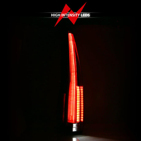 ANZO 2007-2014 Chevrolet TahOE Led Taillights Red/Clear 311297