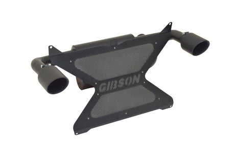 Gibson 17-20 Can-Am Maverick X3 Turbo Base 2.25in Dual Exhaust - Black Ceramic 98034