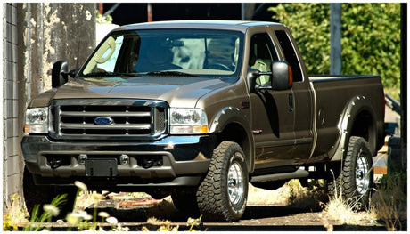 Bushwacker 99-07 Ford F-250 Super Duty Styleside Pocket Style Flares 4pc 81.0/96.0in Bed - Black 20914-02