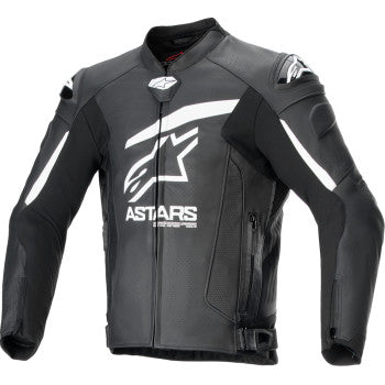 ALPINESTARS GP Plus R v4 Airflow Leather Jacket - Black/White - US 48 / EU 58  3100624-12-58