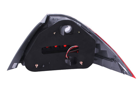 ANZO 2006-2007 Honda Accord Taillights Red/Clear 221143