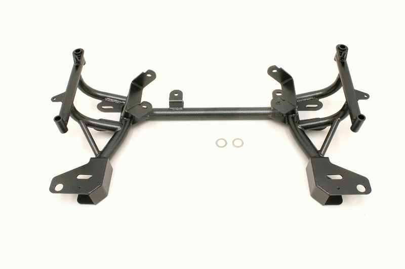 BMR 98-02 4th Gen F-Body K-Member w/ Turbo LS1 Motor Mounts and STD. Rack Mounts - Black Hammertone KM013H