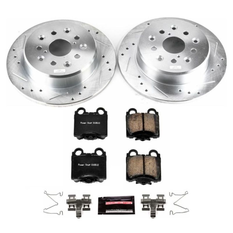Power Stop 98-05 Lexus GS300 Rear Z23 Evolution Sport Brake Kit K1149