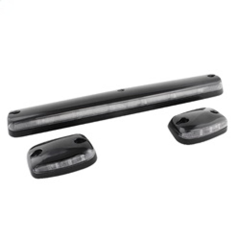 Xtune Chevy Silverado 07-13 Amber LED Cab Roof Lights Clear ACC-LED-CS07-CR-C 9924606