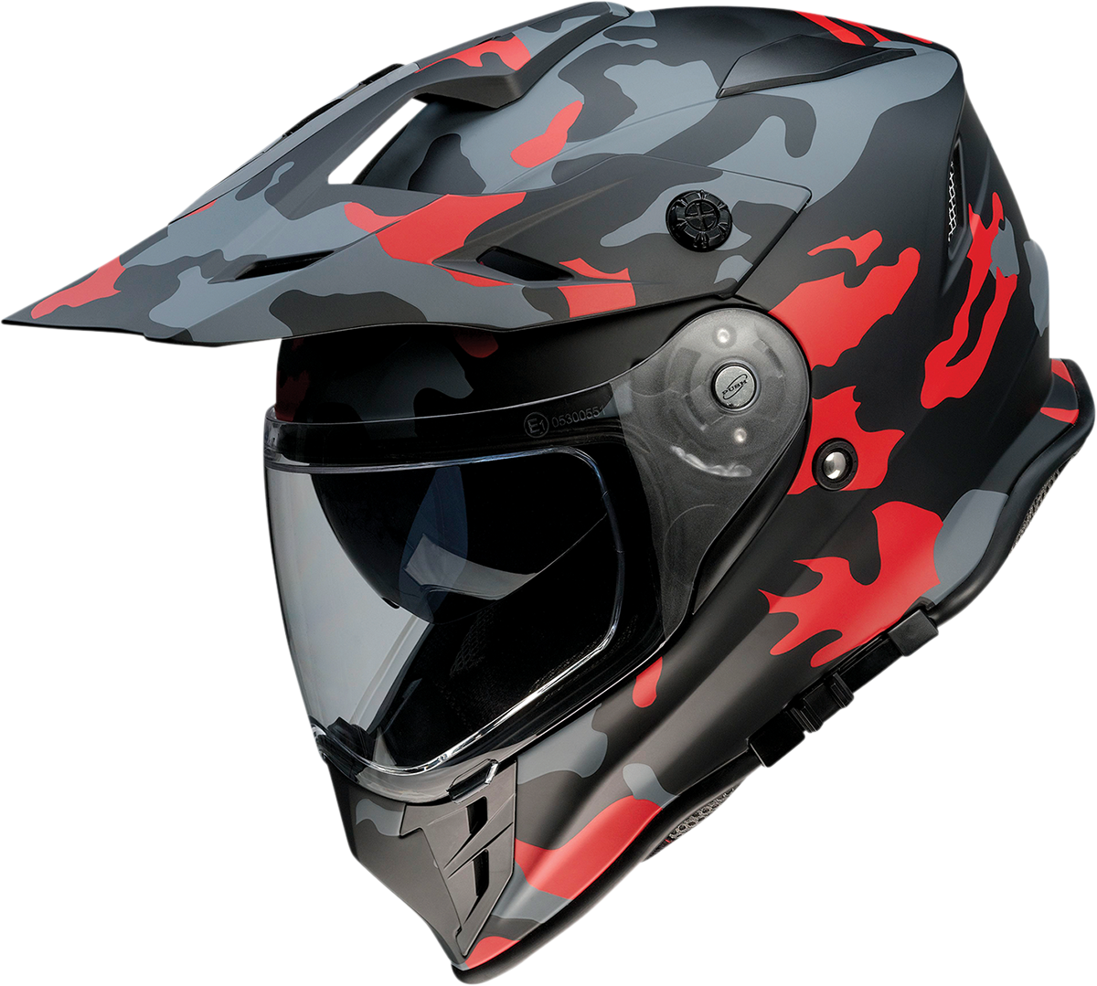 Z1R Range Helmet - Camo - Red - Medium 0140-0095