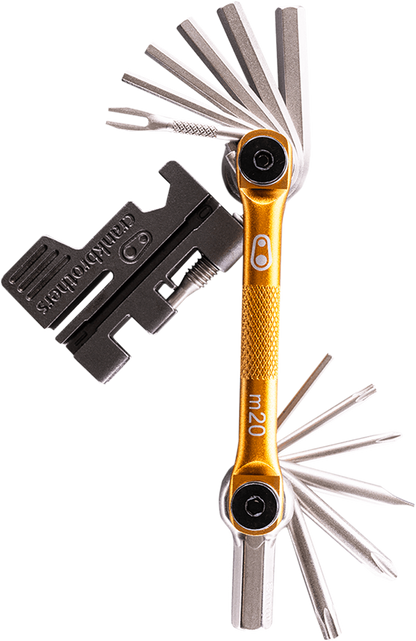 CRANKBROTHERS M20 Multitool - Gold 16405