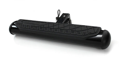 Go Rhino 4in Oval Hitch Step - Black 460B