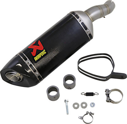 AKRAPOVIC Carbon Fiber Slip-On Line Muffler Carbon Fiber MT-03/YZF-R3 2015- 2021 S-Y2SO16-HAPC/1 1811-3945