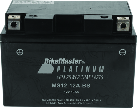 BikeMaster AGM Battery - MS12-12A-BS 780704