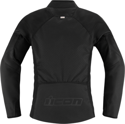 ICON Women's Hooligan™ CE Jacket - Black - Large 2822-1479