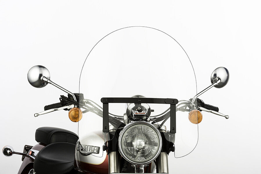 SLIPSTREAMER Ss30 Windshield Classic 17" Clear/Black SS-30-17CQB