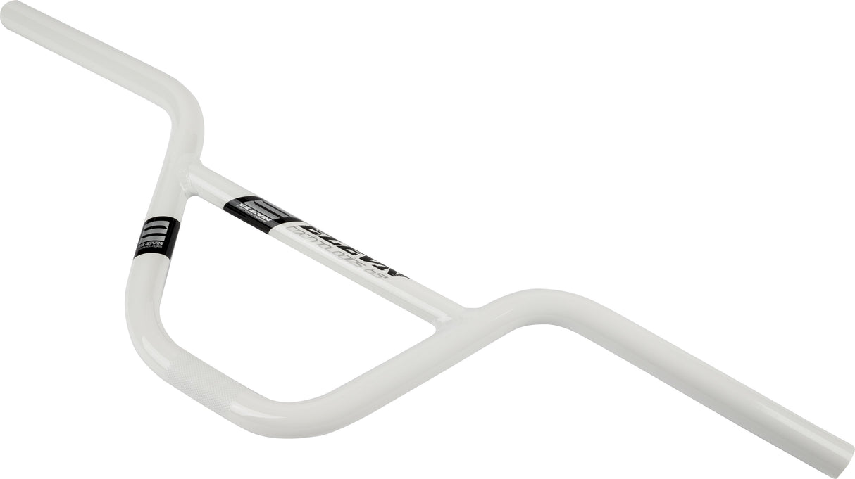 ELEVN Alloy Expert Handlebar White/Black 6.5" ELHBM650WHBK