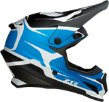 Z1R Rise Helmet - Flame - Blue - XS 0110-7248