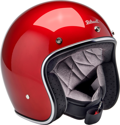 BILTWELL Bonanza Helmet - Metallic Cherry Red - Small 1001-351-202