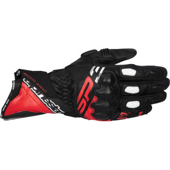 ALPINESTARS SP-3 Gloves - Black/Bright Red/White - Large 3550925-1342-L
