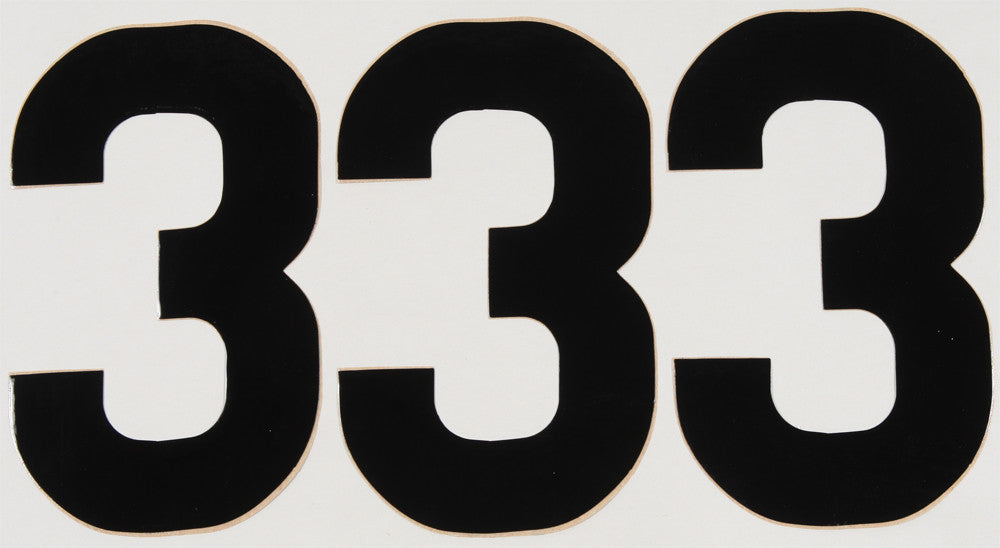 N-STYLE#3 Pros 8" Black 3/PkN-3B